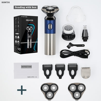 LCD Display Beard Trimmer Hair Clipper