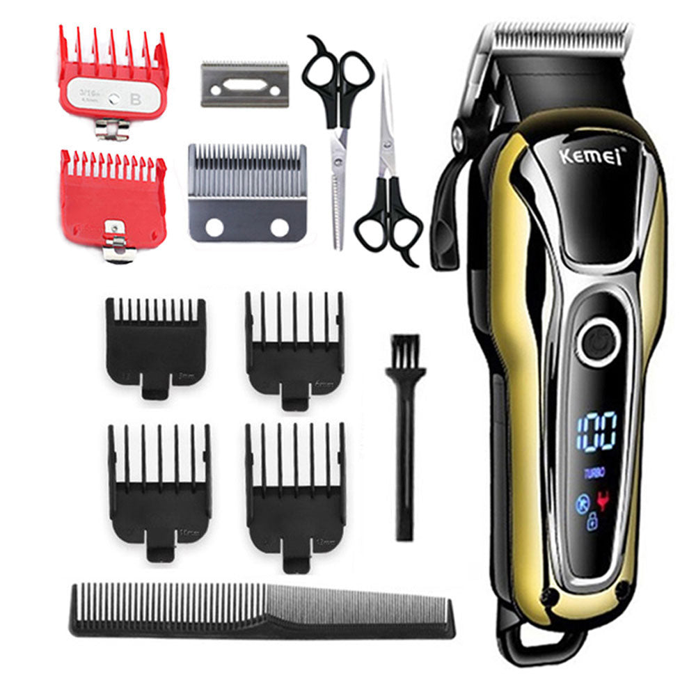 Electric Hair Clipper Hair Cutting machine Wireless Trimmer Men Professional