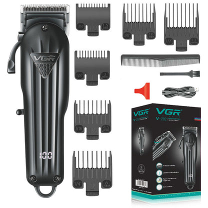 Professional LED Adjustable Powerful Hair Trimmer For Men