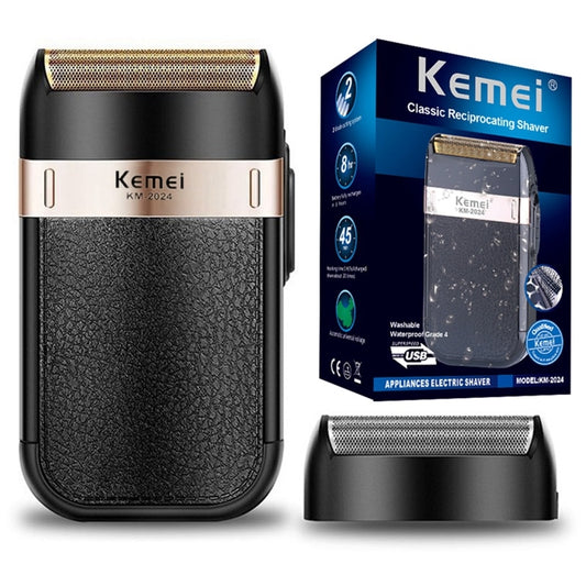 Original Kemei Rechargeable Shaver For Men Waterproof Electric Shaver