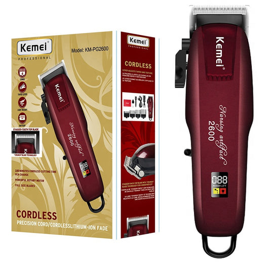 Rechargeable Hair Clipper Machine Electric Hair Trimmer Beard