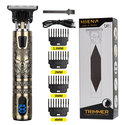 USB Electric Hair Cutting Machine Rechargeable Professional Beard Trimmer