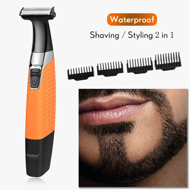 Rechargeable Beard Trimer Waterproof