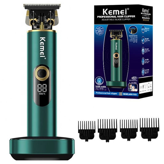 Original Kemei  Rechargeable Powerful Hair Trimmer Barber Hair Clipper