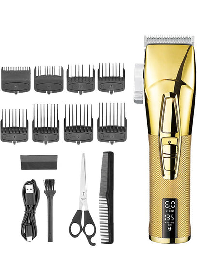 Professional Hair Clipper Barber Haircut Kit Combos Hair Trimmer