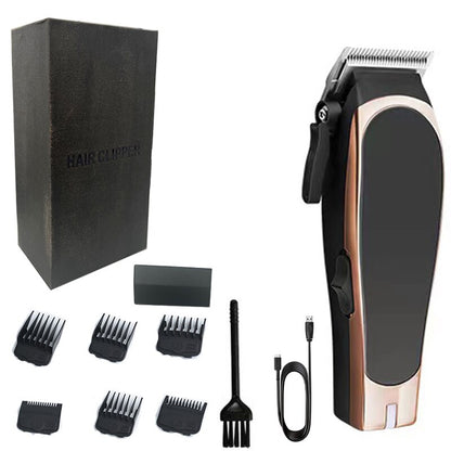 Rechargeable hair clipper for men grooming kit