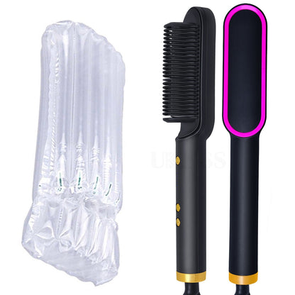 Multifunctional Hair Straightener Brush Men Beard