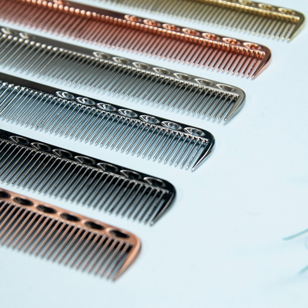 Space Aluminum Hair Comb Pro Hairdressing Combs