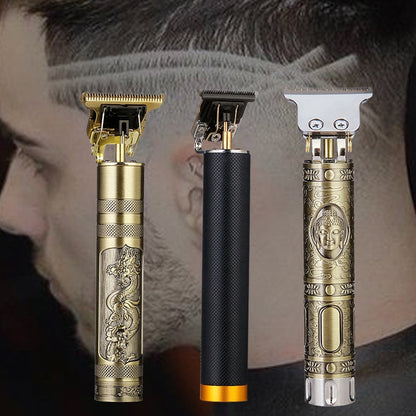 Electric clipper razor retro oil head fader