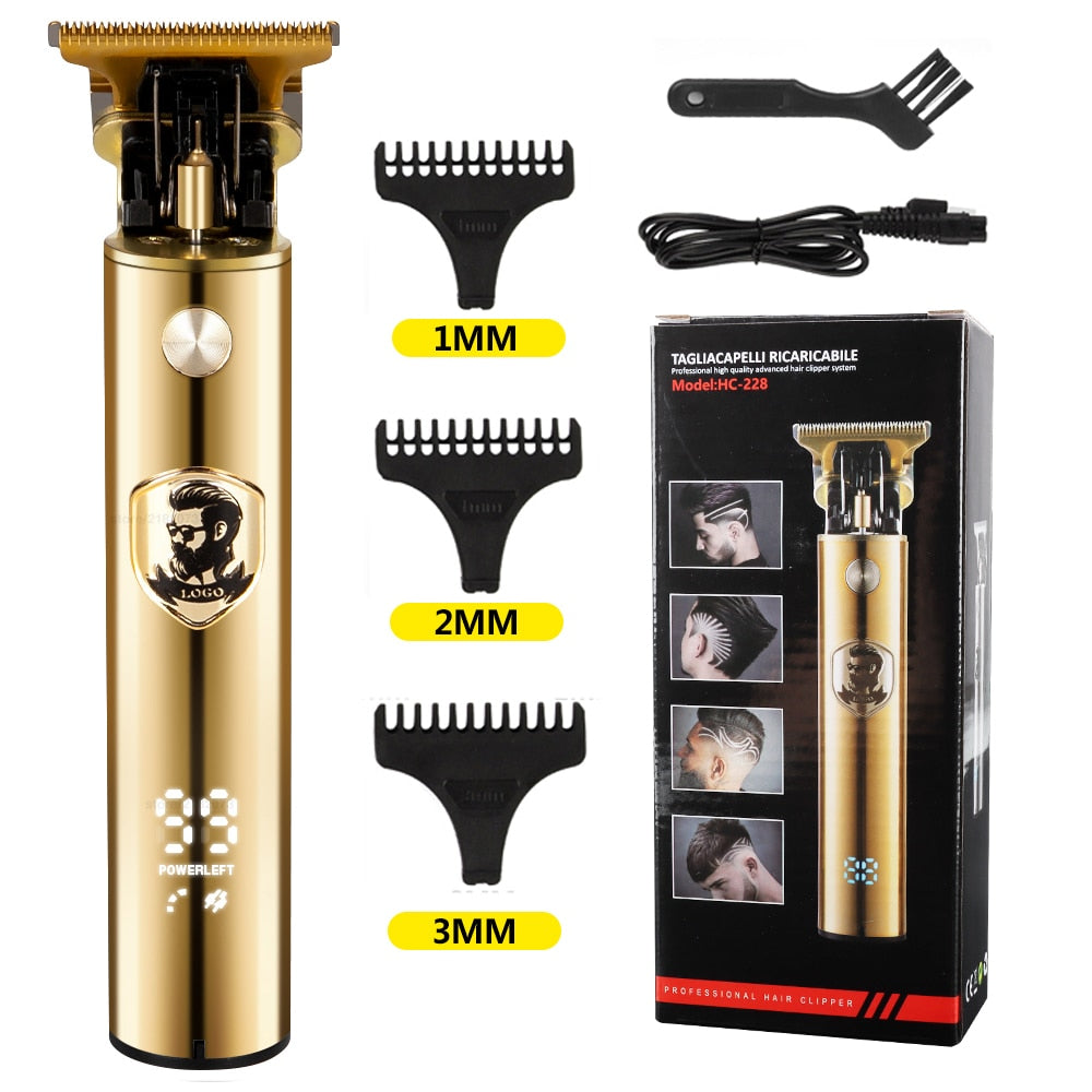 USB Electric Hair Clippers Rechargeable Shaver