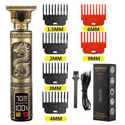 LCD T9 Electric Hair Clipper Hair Trimmer