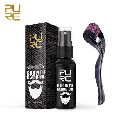 30ml PURC Beard Growth Oil Set Grow Beard