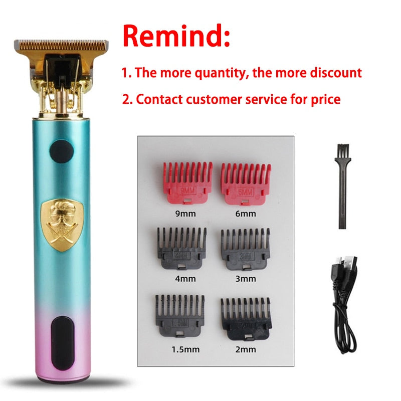 Hair Trimmer Gold Clipper For Men