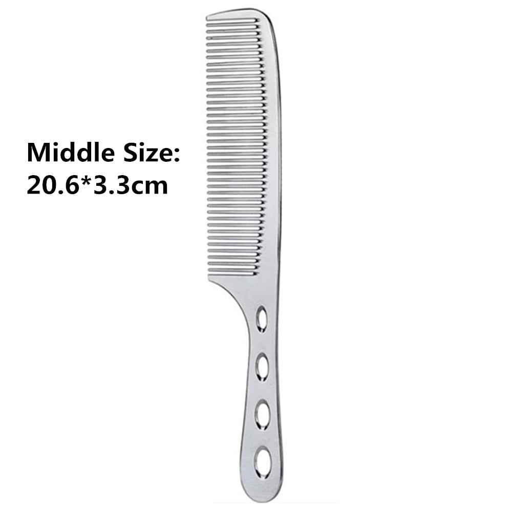 Space Aluminum Hair Comb Pro Hairdressing Combs