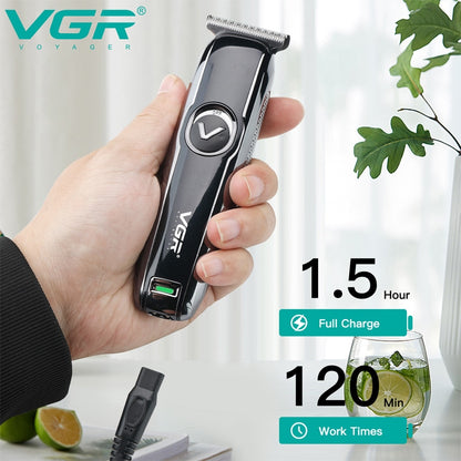 Rechargeable professional hair trimmer for men beard