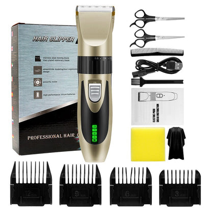 Wireless Hair Cutting Kit Beard Trimme