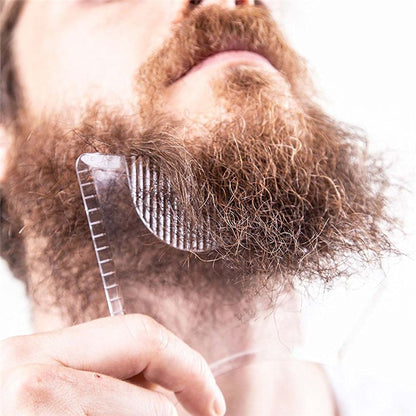 Best Seller Men Beard Shaping Styling Beard Trim Template Comb