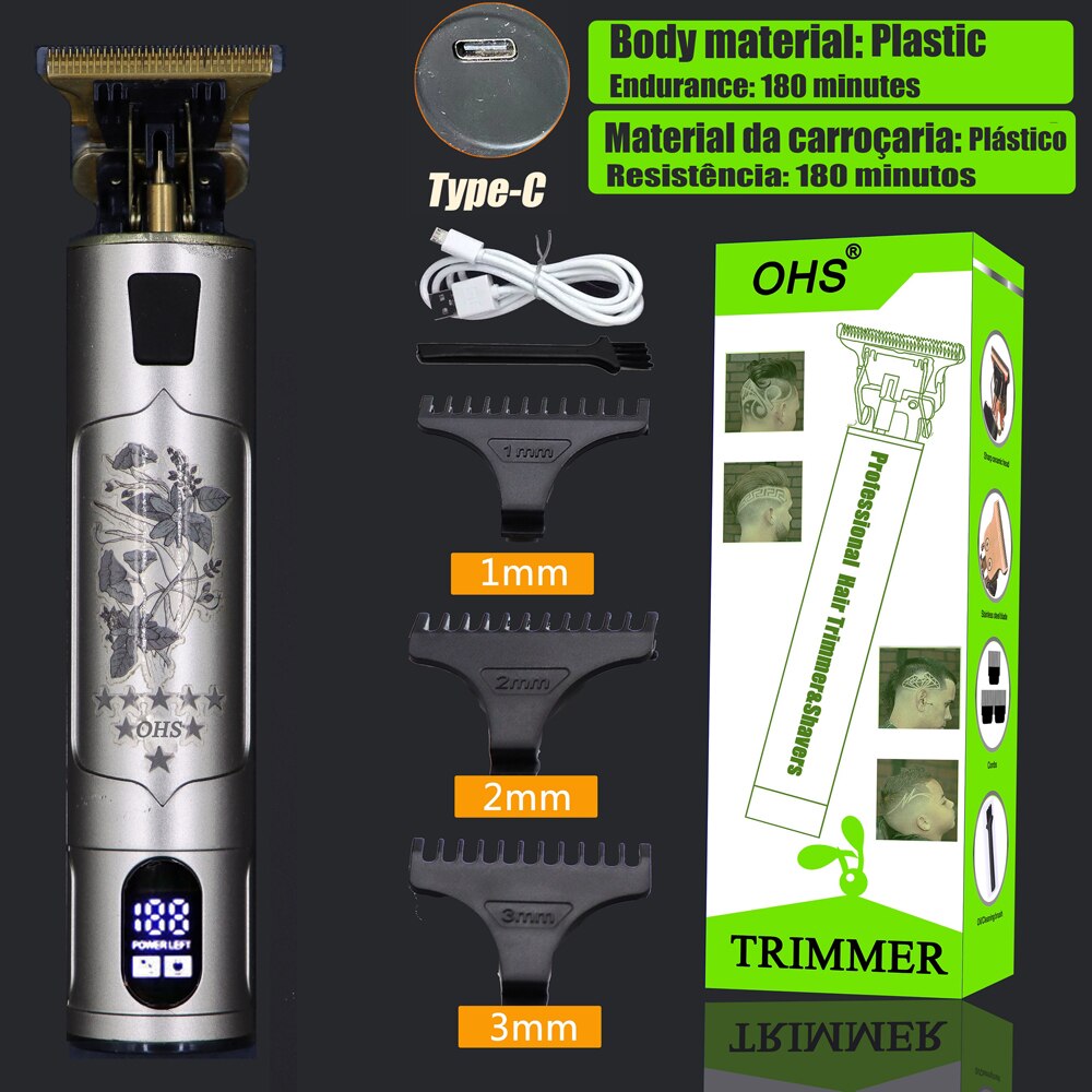 Electric Hair Cutting Machine Rechargeable New Hair Clipper Man Shaver Trimmer For Men Barber