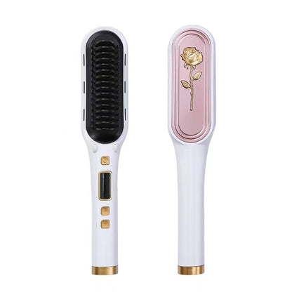 NEW Hair Straightener Men Beard Comb