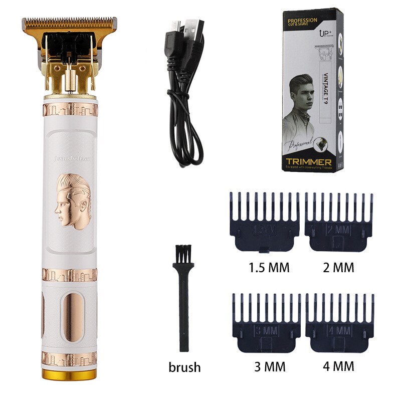 New Electric Hair Clipper Waterproof Beard Trimmer