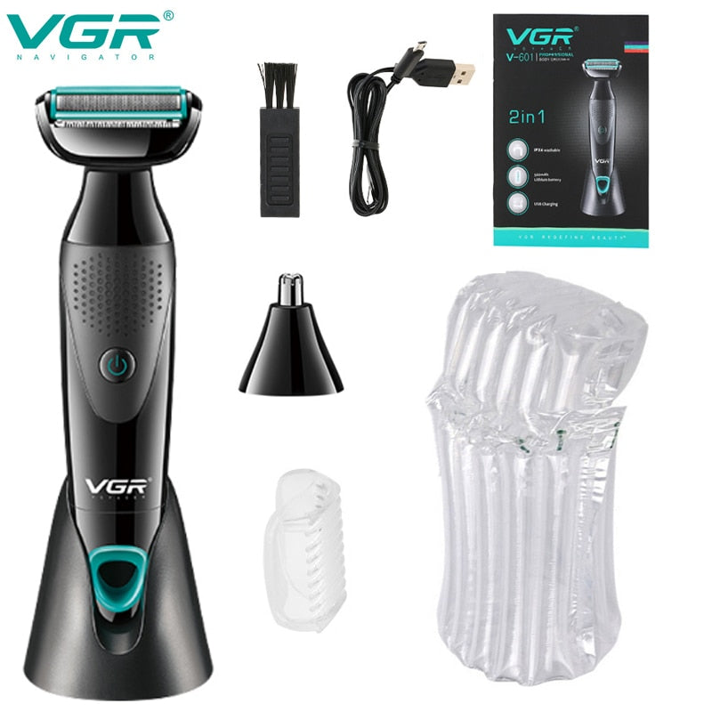 washable beard electric shaver