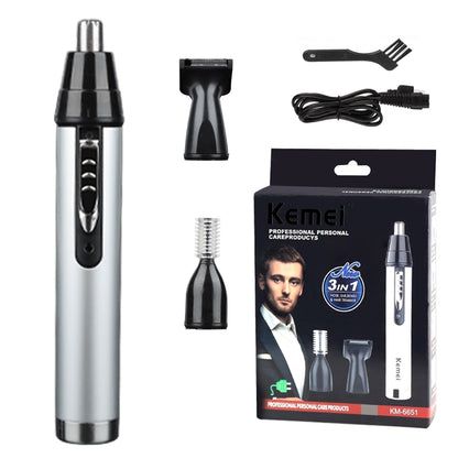 4 in 1 trimmer for men Electric Nose and ear trimmer Rechargeable Trimmer