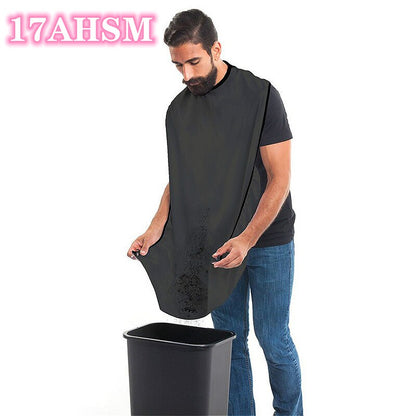 Man Beard Shaving Apron Care Clean Hair Adult Bibs