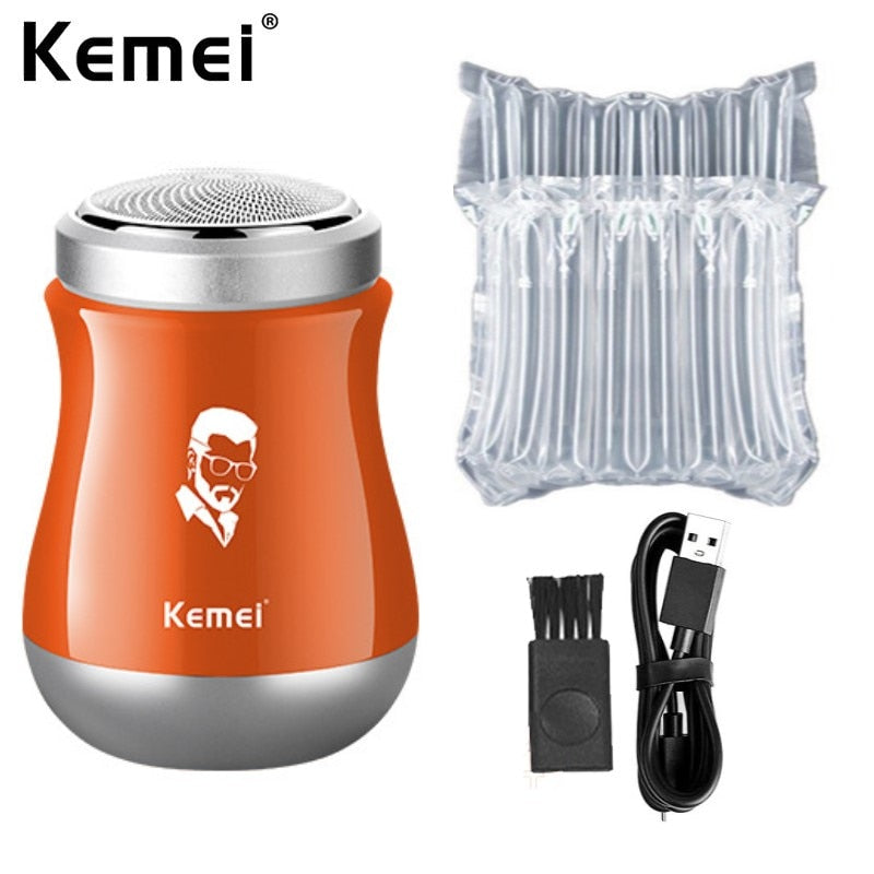 Washable mini rechargeable electric shaver