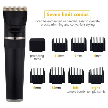 Hair Clipper For Men Rechargeable Electric