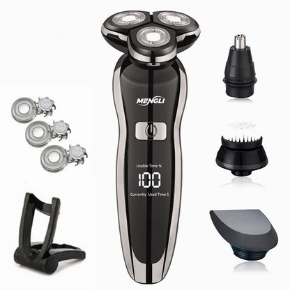 Electric Shaver Washable Rechargeable