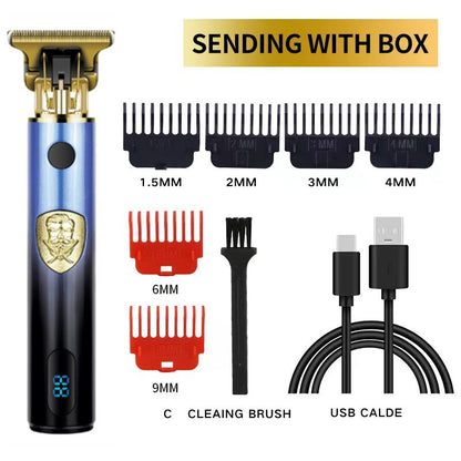 Electric Hair Clipper High Power LCD