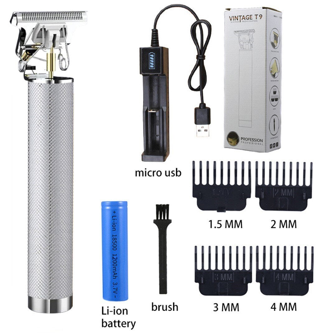 USB Rechargeable 0mm Shaver Beard