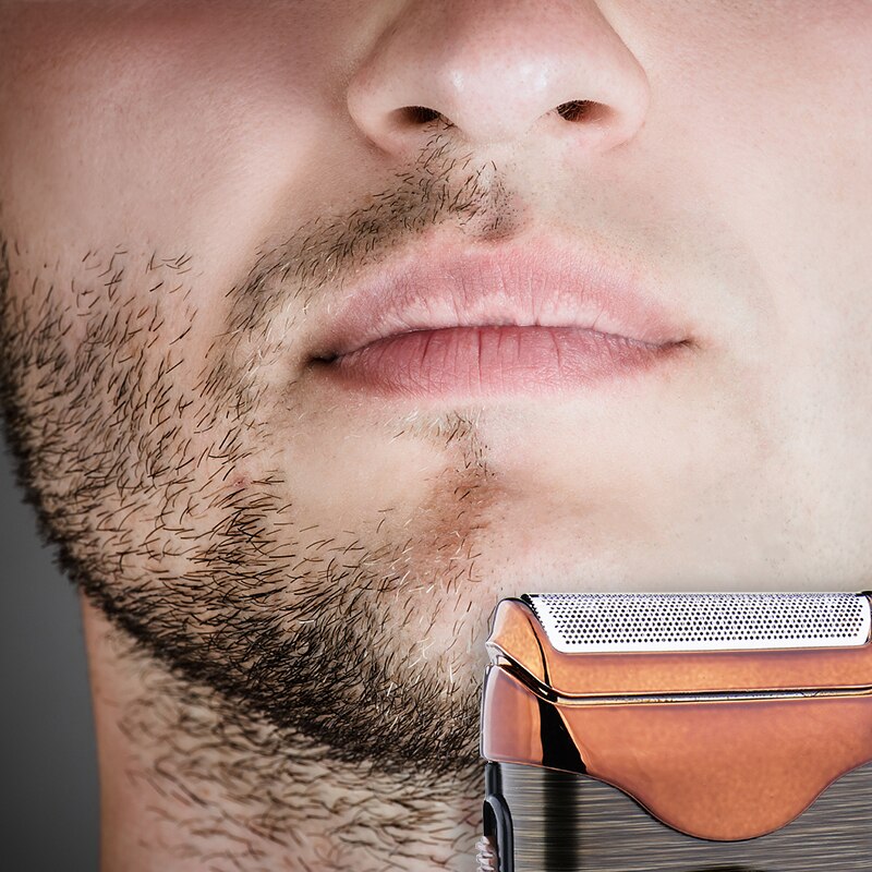 Portable Electric Shaver Rechargeable Beard Trimmer