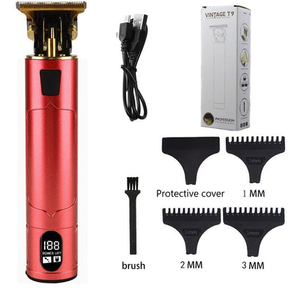 Electric T9 Hair Trimmer Cordless Shaver