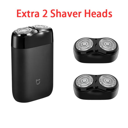 Electric Shaver for Men, Waterproof Portable with Rechargeable LED Indicator