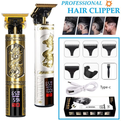 New Electric Hair Clipper Waterproof Beard Trimmer