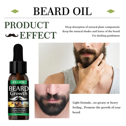 Crafted Beard Growth Serum Oil Roller Set Beard