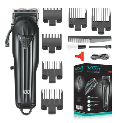 VGR Hair Clipper Professional Hair Cutting Machine Hair Trimmer Cordless