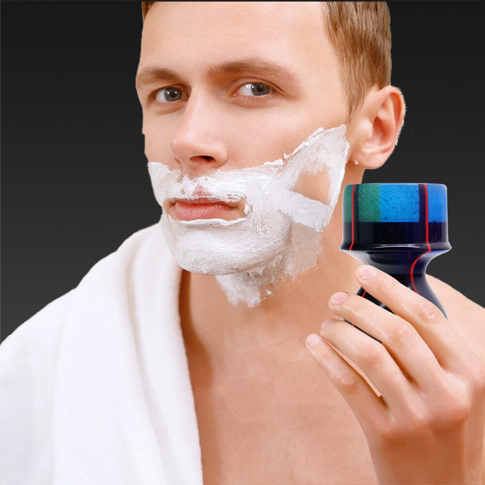 Blue Resin Handle Clean Beard Beauty Styling Kit