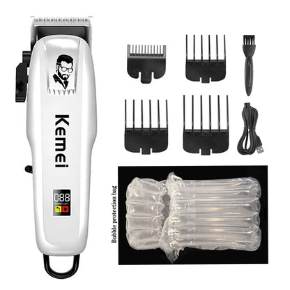 Professional Hair Clipper Rechargeable Hair Trimmer For Hair Cutting