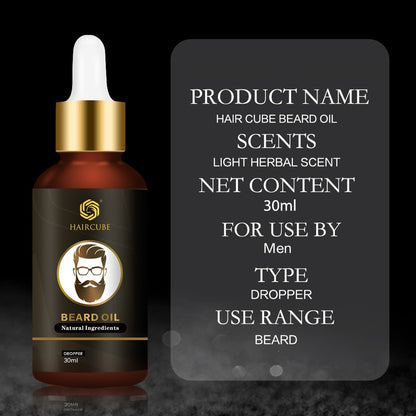 Beard Growth Essential Oil 100% Natural Beard Growth