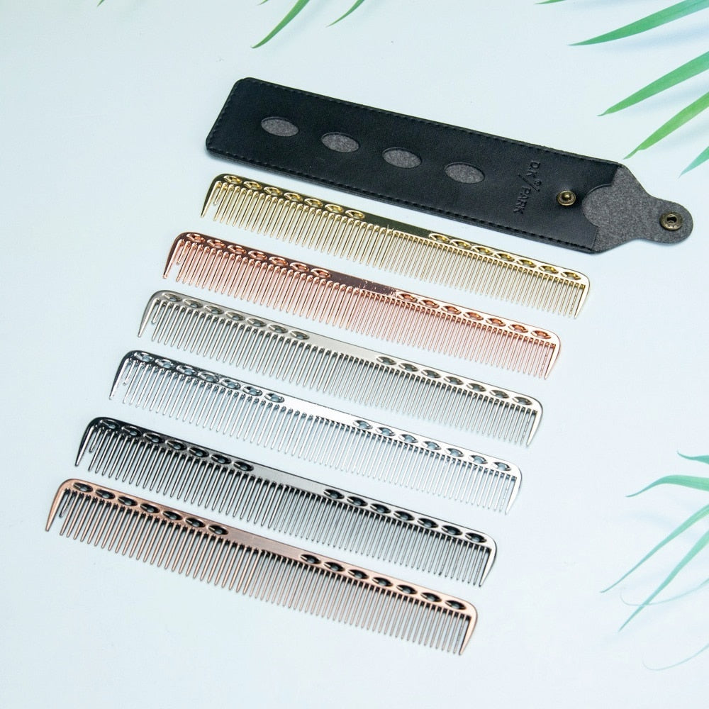 Space Aluminum Hair Comb Pro Hairdressing Combs