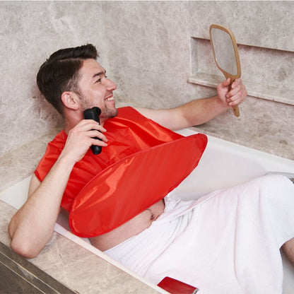 Beard Shaving Apron  Barber Apron Organizer Care