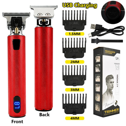 Electric Hair Clipper Hair Trimmer For Men Rechargeable Electric Shaver Beard Barber Hair Cutting