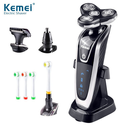 Multifunctional 4in1 Men's Rechargeable Shaver