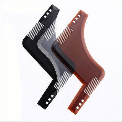 Beard Shaping Comb Template Beard Brush