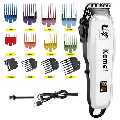 KM-PG809A Electric Hair Clipper Cordless Men's Trimmer