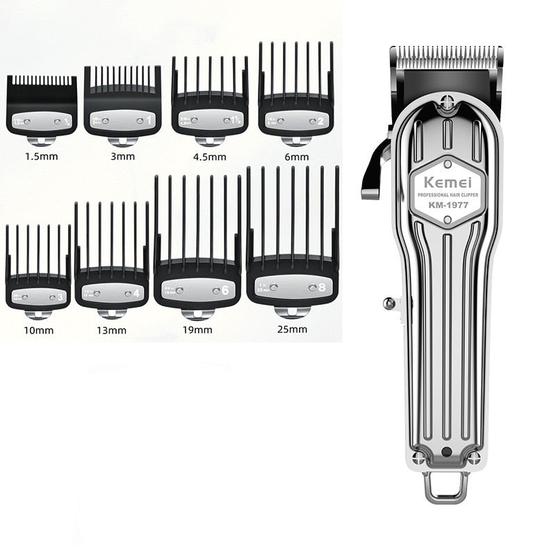 Professional Fade Hair Clipper Super Taper Electric Trimmer Cutter Haircut