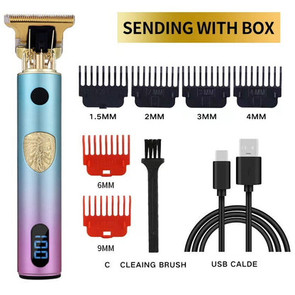 Electric Hair Clipper High Power LCD