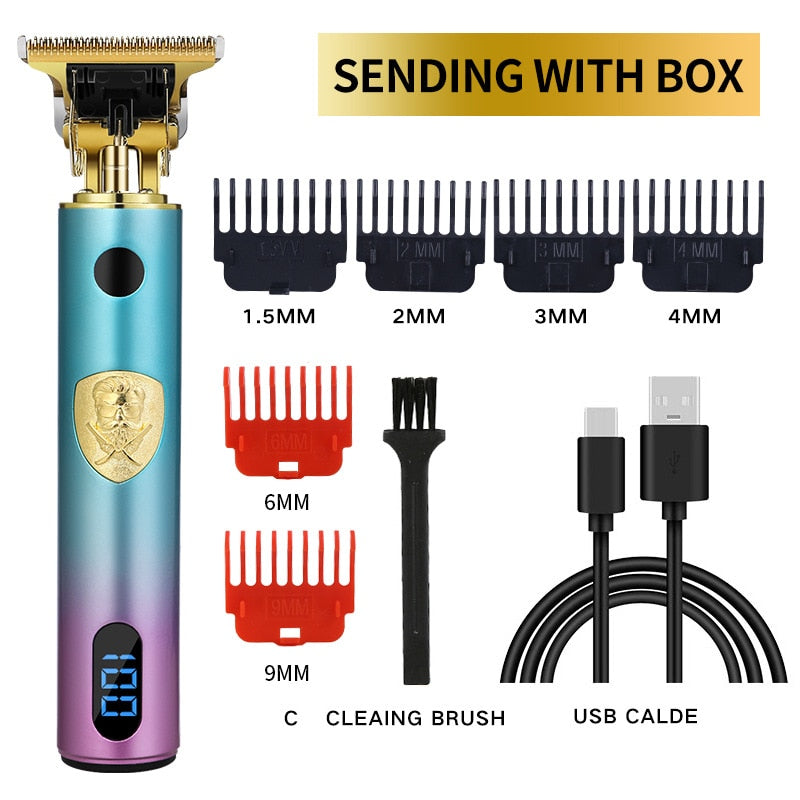 Electric Cordless Hair Cutting Machine set